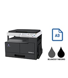 Impresora multifuncional konica minolta modelo bizhub 185 en Iberica de duplicadoras