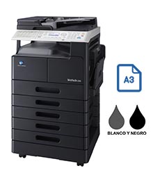 Impresora multifuncional konica minolta modelo bizhub 226 en Iberica de duplicadoras