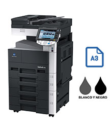 Impresora multifuncional konica minolta modelo bizhub 363 en Iberica de duplicadoras