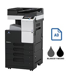 Impresora multifuncional konica minolta modelo bizhub 367 en Iberica de duplicadoras