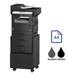 Impresora multifuncional konica minolta modelo bizhub 4020 en Iberica de duplicadoras