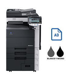 Impresora multifuncional konica minolta modelo bizhub 552 en Iberica de duplicadoras