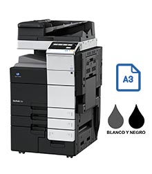 Impresora multifuncional konica minolta modelo bizhub 758 en Iberica de duplicadoras