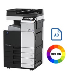 Impresora multifuncional konica minolta modelo bizhub c258 en Iberica de duplicadoras