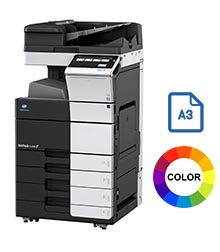 Impresora multifuncional konica minolta modelo bizhub c458 en Iberica de duplicadoras