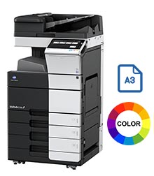 Impresora multifuncional konica minolta modelo bizhub c558 en Iberica de duplicadoras