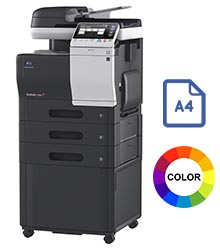 Impresora multifuncional konica minolta modelo bizhub c3350 en Iberica de duplicadoras