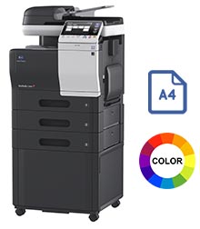 Impresora multifuncional konica minolta modelo bizhub c3850 en Iberica de duplicadoras