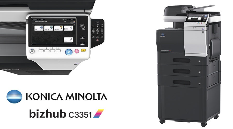 Impresora multifunción Konica Minolta Bithub C3351. Distribuidor oficial de Konica Minolta en la Comunidad de Madrid, Ibérica de Duplicadoras