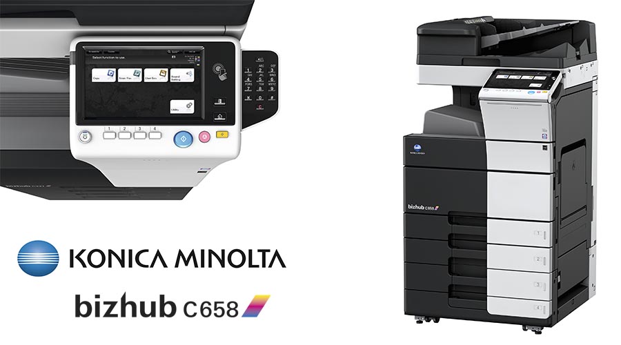 Impresora multifunción Konica Minolta Bithub C658. Distribuidor oficial de Konica Minolta en la Comunidad de Madrid, Ibérica de Duplicadoras