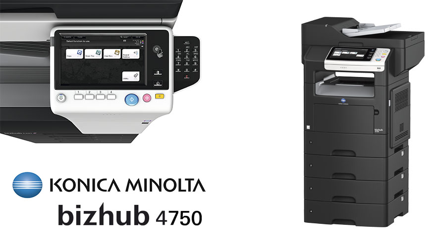 Fotocopiadora Konica Minolta Bithub 4750. Distribuidor oficial de Konica Minolta en la Comunidad de Madrid, Ibérica de Duplicadoras