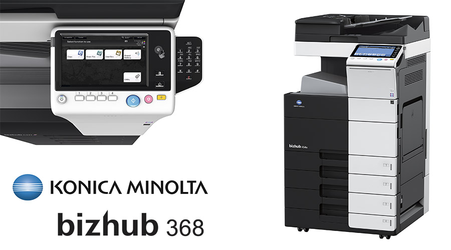 Impresora multifunción Konica Minolta Bithub 368. Distribuidor oficial de Konica Minolta en la Comunidad de Madrid, Ibérica de Duplicadoras